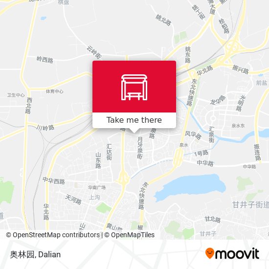 奥林园 map