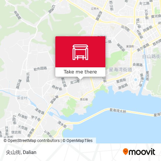 尖山街 map