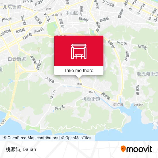 桃源街 map