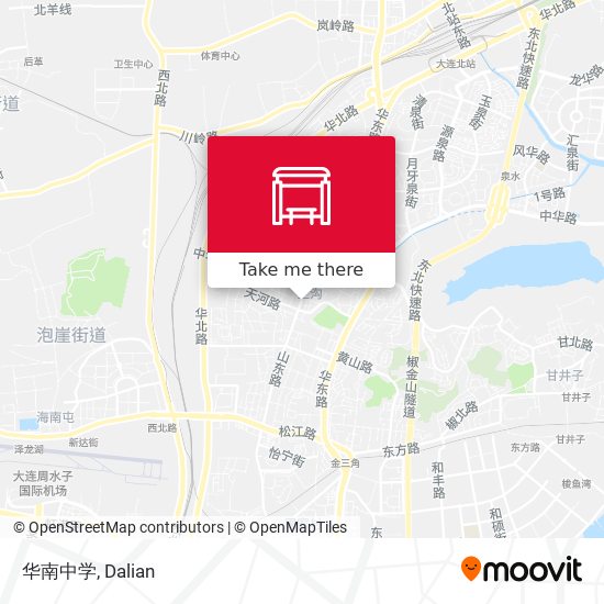 华南中学 map
