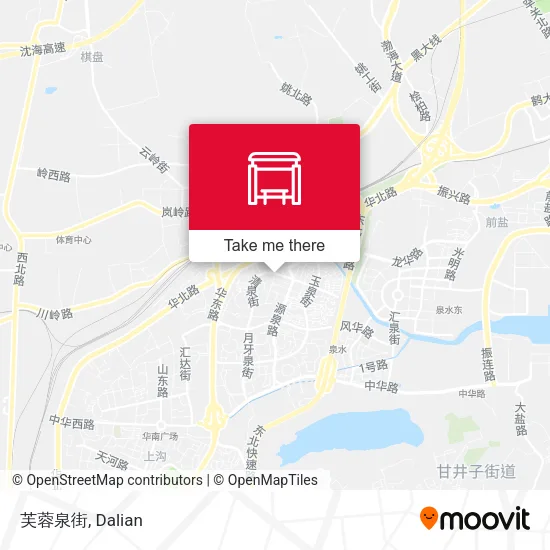 芙蓉泉街 map