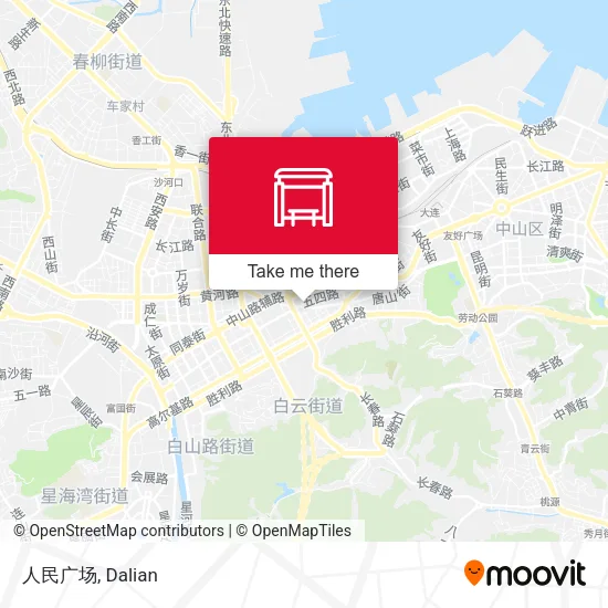 人民广场 map