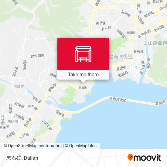 黑石礁 map