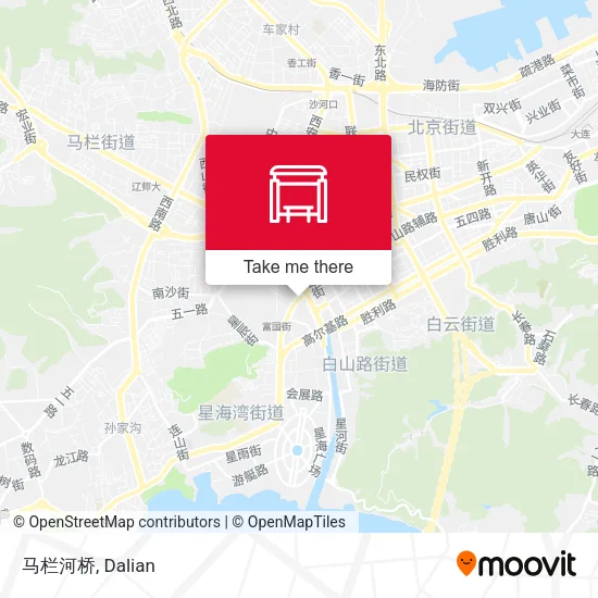 马栏河桥 map