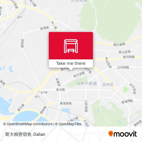 斯大精密宿舍 map