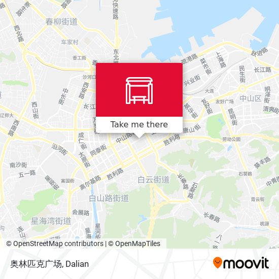 奥林匹克广场 map