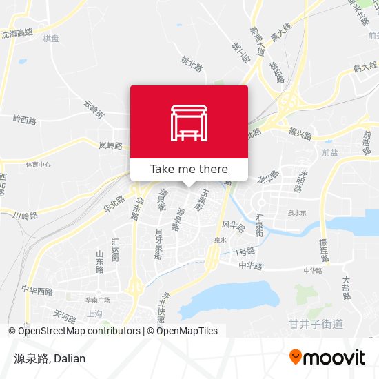 源泉路 map