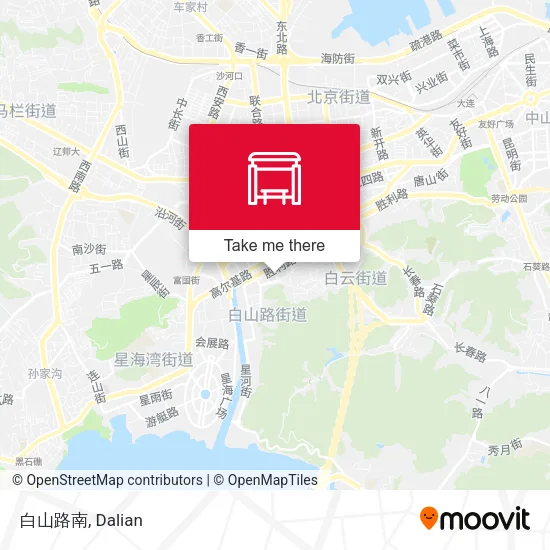 白山路南 map