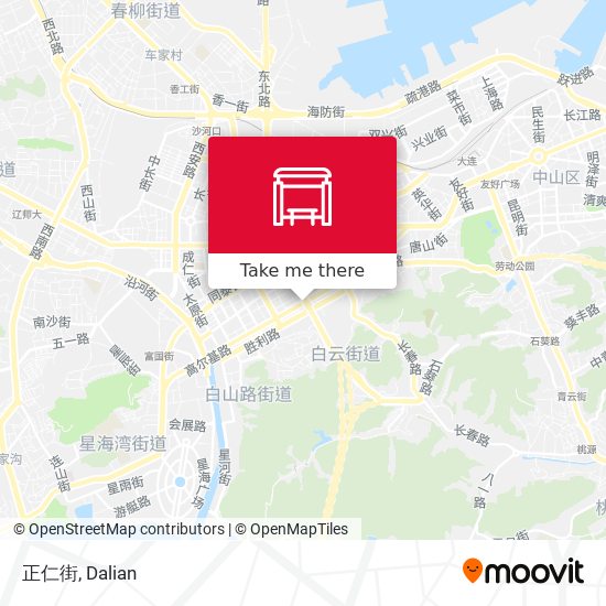 正仁街 map