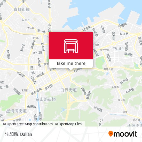 沈阳路 map