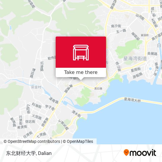东北财经大学 map
