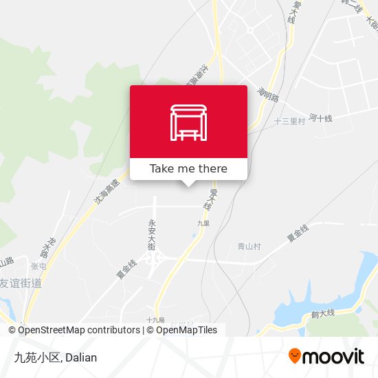 九苑小区 map