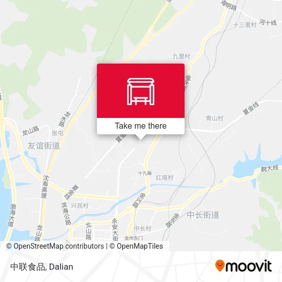 中联食品 map