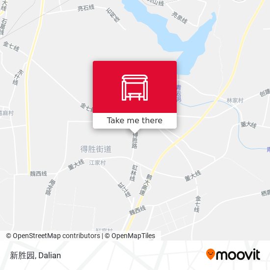新胜园 map