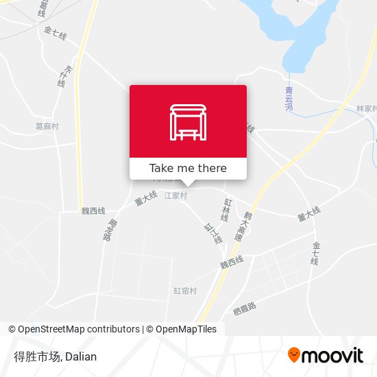 得胜市场 map