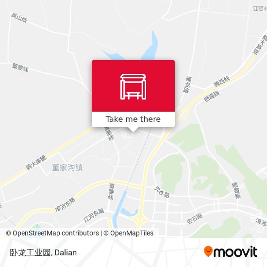 卧龙工业园 map