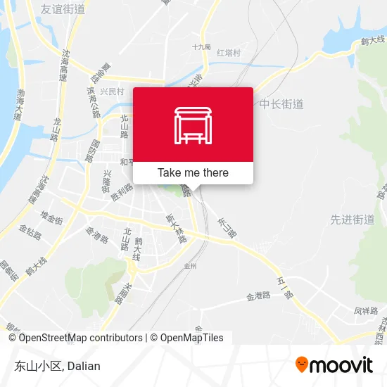 东山小区 map