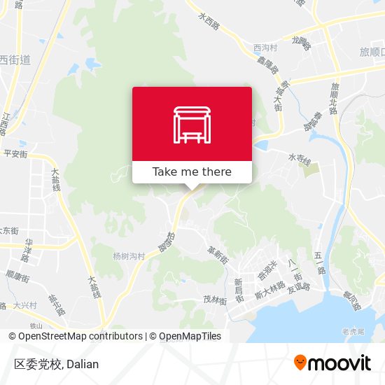 区委党校 map