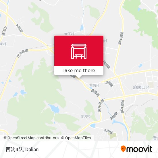 西沟4队 map