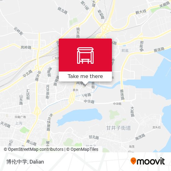 博伦中学 map