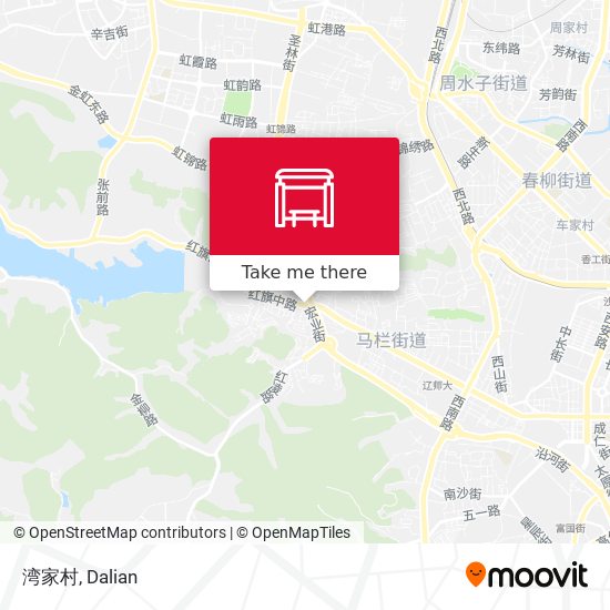 湾家村 map