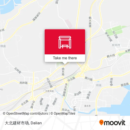 大北建材市场 map