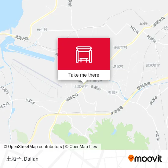 土城子 map