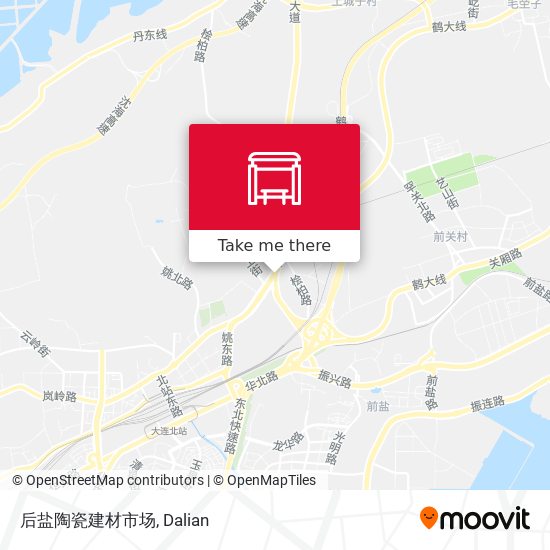 后盐陶瓷建材市场 map