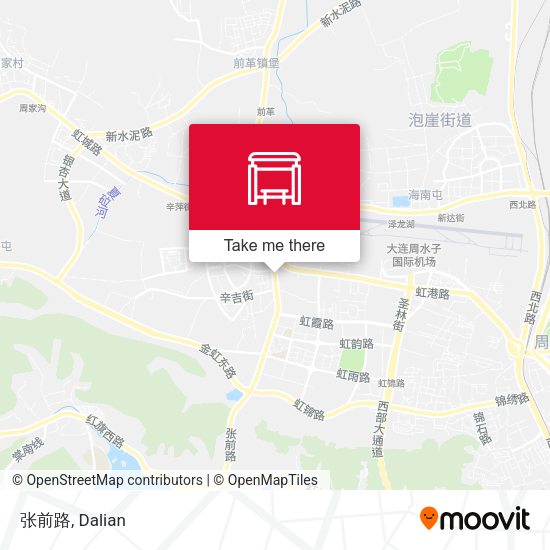 张前路 map