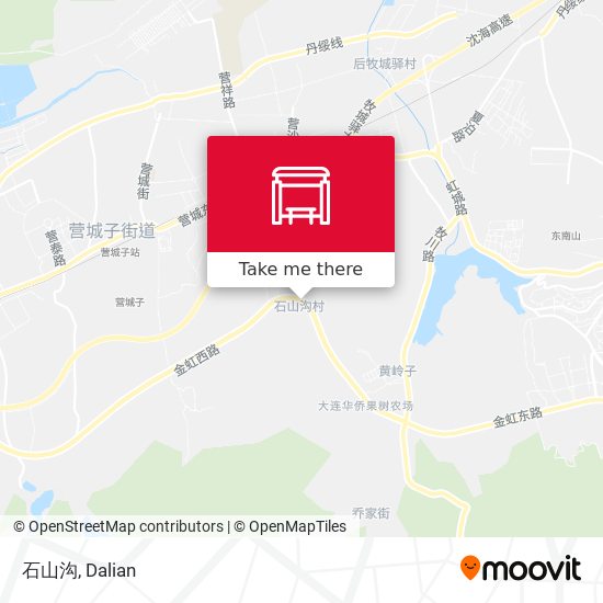 石山沟 map