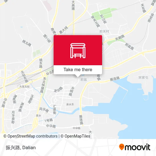 振兴路 map