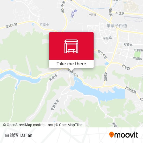 白鸽湾 map