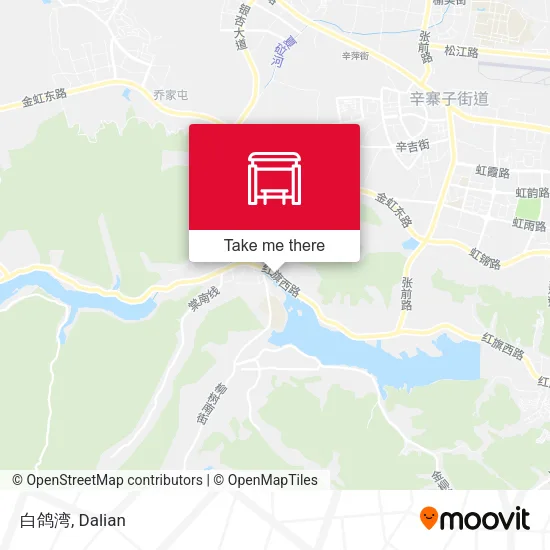 白鸽湾 map