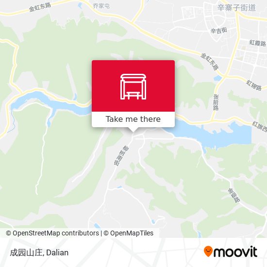 成园山庄 map