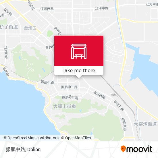 振鹏中路 map