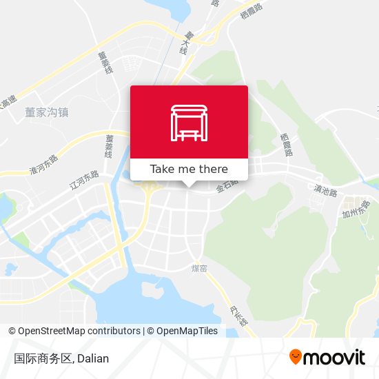 国际商务区 map