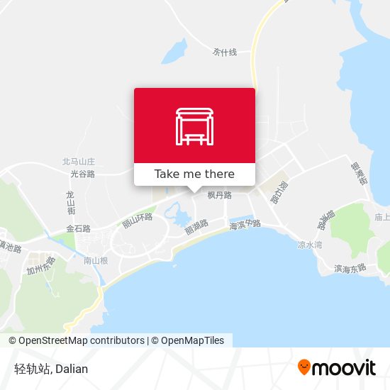 轻轨站 map