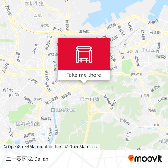 二一零医院 map
