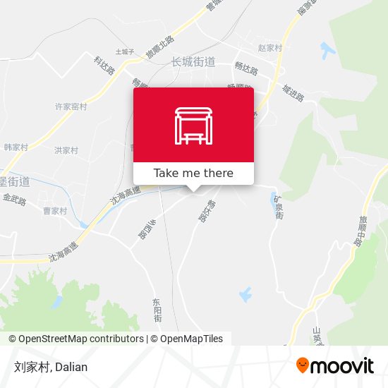 刘家村 map