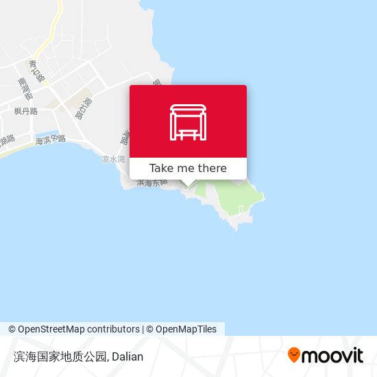 滨海国家地质公园 map