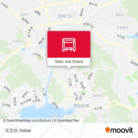 元宝坊 map