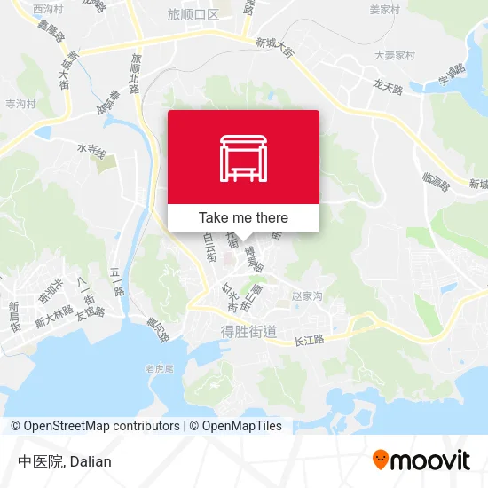 中医院 map