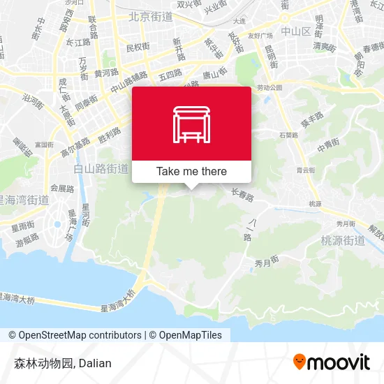森林动物园 map