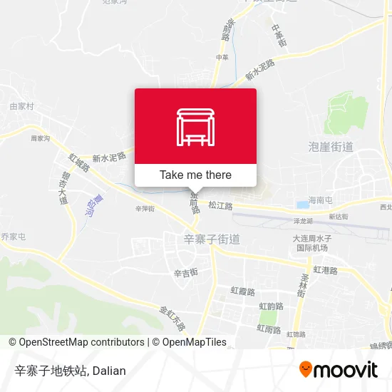 辛寨子地铁站 map