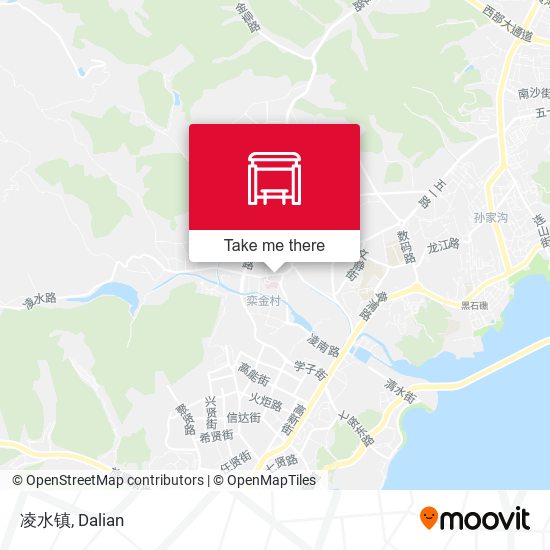 凌水镇 map
