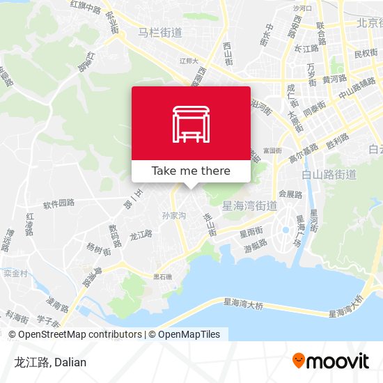 龙江路 map