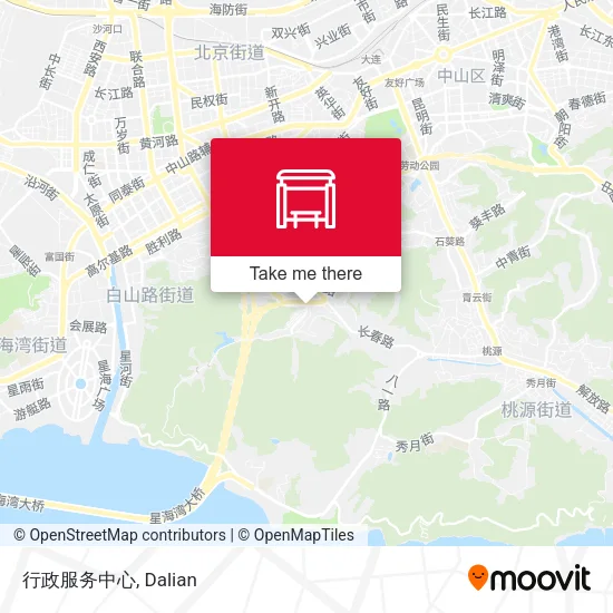 行政服务中心 map