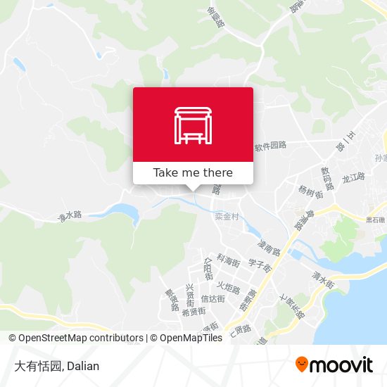 大有恬园 map