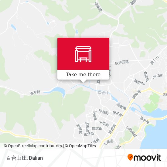 百合山庄 map