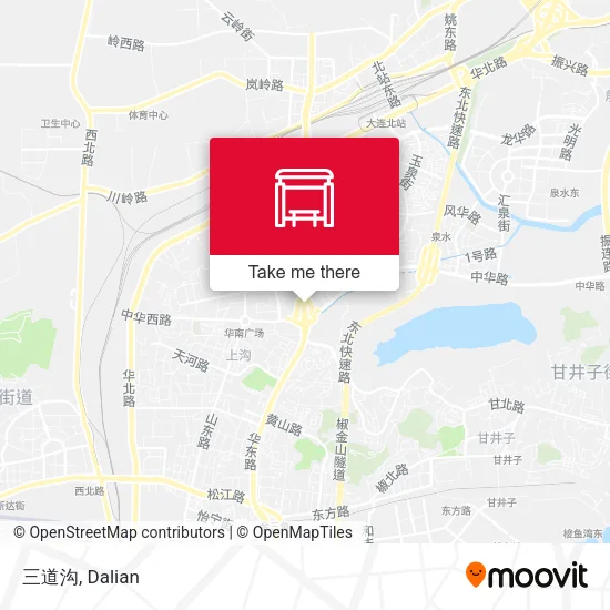 三道沟 map